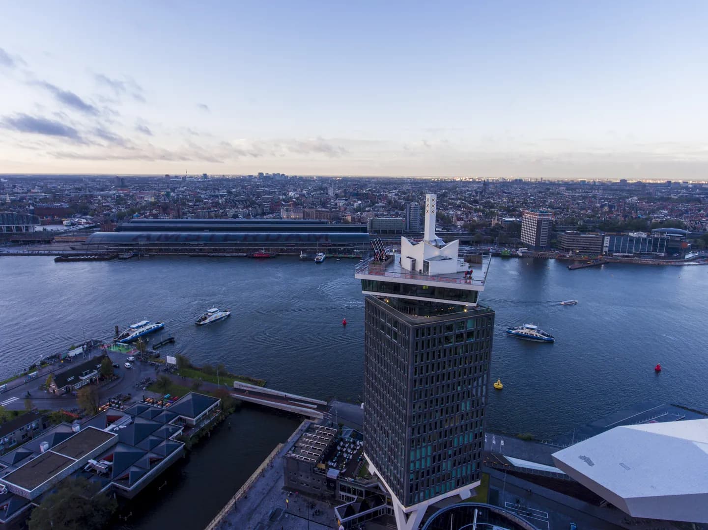 Amsterdam before Intergalactic Global launch