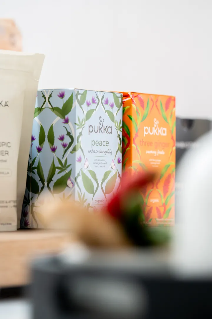 The Healthy Shop homepage hero